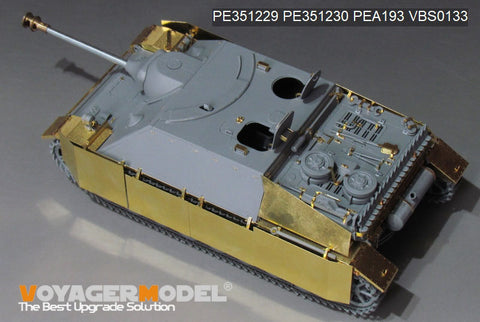 Voyager Model PE351229 1/35 WWII German Panzer IV Tank Destroyer L/48 Early Version Basic Set (for Border BT-016)