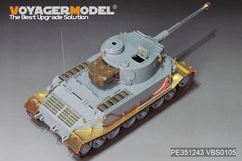 Voyager Model PE351243 1/35 WWII Tiger (P) No. 003 Main Battle Tank (for Amusing Hobby 35A051)