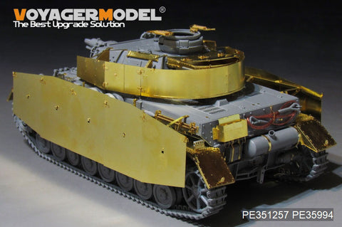 Voyager Model PE351257 1/35 WWII German Pz.Kpfw.IV Ausf.F1(LateProduction)Basic(DRAGON 6975)