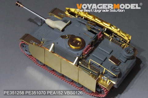 Voyager Model PE351258 1/35 WWII German Panzer III Ausf. G (Late Production) Basic Set (for Dragon)