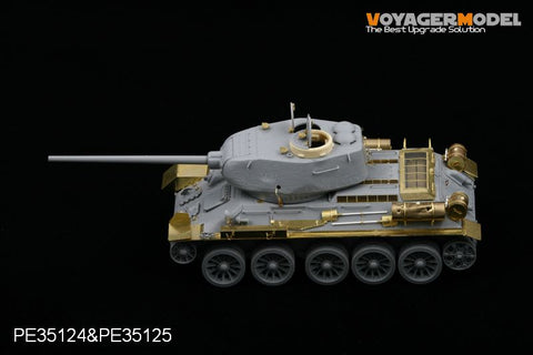 Voyager Model PE35125 1/35 WWII Russian T-34 Series Fender Set: 1942–1944 Types (Universal)