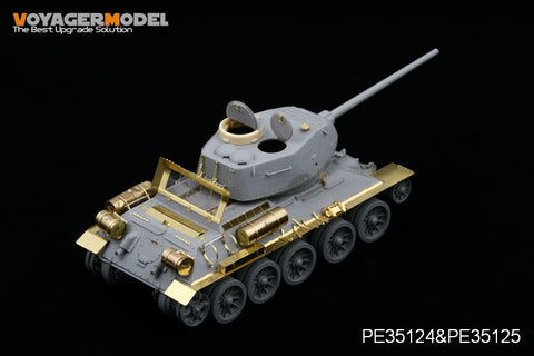Voyager Model PE35125 1/35 WWII Russian T-34 Series Fender Set: 1942–1944 Types (Universal)
