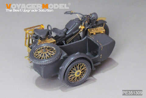 Voyager Model PE351309 1/35 WWII German Zundapp Moto KS600 Upgrade Set(TAMIYA 35384)