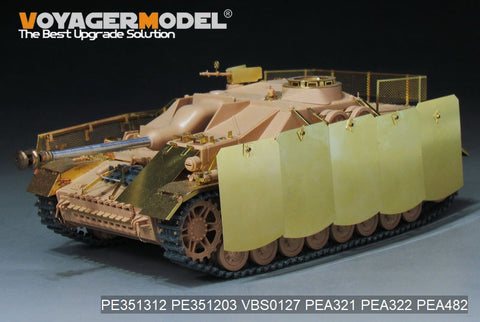 Voyager Model PE351312 1/35 WWII German StuG IV Late Production (For RFM 5060/5111)