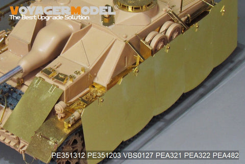 Voyager Model PE351312 1/35 WWII German StuG IV Late Production (For RFM 5060/5111)
