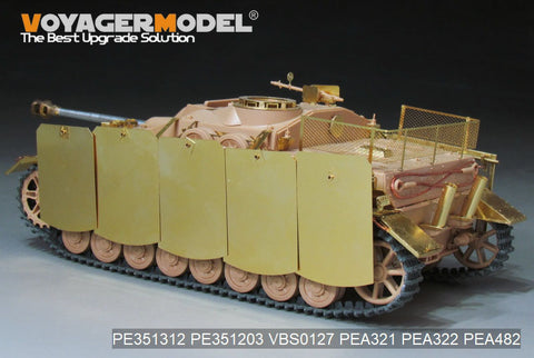 Voyager Model PE351312 1/35 WWII German StuG IV Late Production (For RFM 5060/5111)