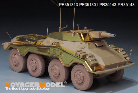 Voyager Model PE351313 1/35 WWII German Sd.Kfz. 234/3 Basic Set (for RFM 5134)
