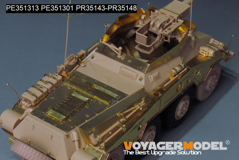 Voyager Model PE351313 1/35 WWII German Sd.Kfz. 234/3 Basic Set (for RFM 5134)