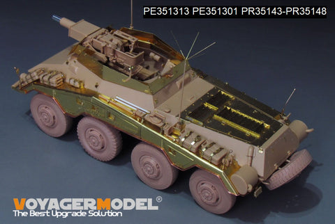 Voyager Model PE351313 1/35 WWII German Sd.Kfz. 234/3 Basic Set (for RFM 5134)