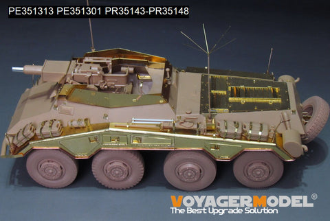 Voyager Model PE351313 1/35 WWII German Sd.Kfz. 234/3 Basic Set (for RFM 5134)