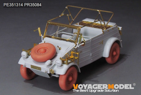 Voyager Model PE351314 1/35 WWII German Kubelwagen Type 82 Africa Troop Version Upgrade Set(MENG VS-015)