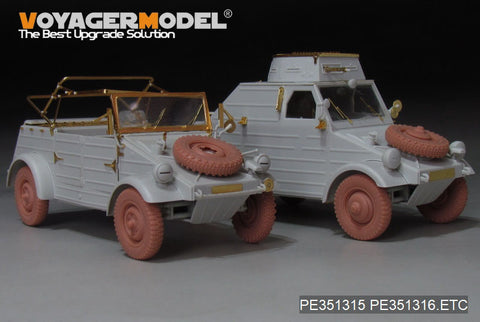 Voyager Model PE351315 1/35 WWII Kübelwagen Type 82 Upgrade Set (for Meng Model VS-015)