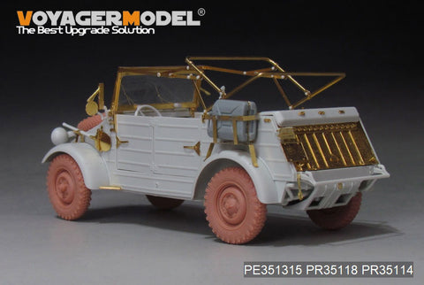 Voyager Model PE351315 1/35 WWII Kübelwagen Type 82 Upgrade Set (for Meng Model VS-015)