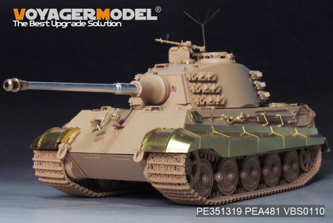 Voyager Model PE351319 1/35 WWII German King Tiger (Henschel Turret) (for Rye Field Model 5125)