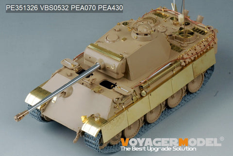 Voyager Model PE351326 1/35 WWII German Panther Ausf. G Basic Upgrade Set (for Takom 35001)