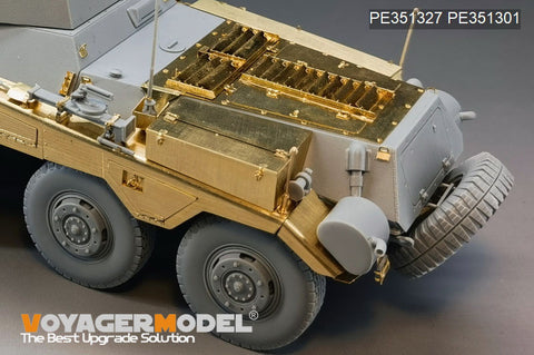 Voyager Model PE351327 1/35 WWII German Puma Luchs Turret Basic Upgrade Set (for Dragon 6696)