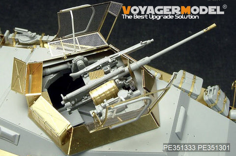 Voyager Model PE351333 1/35 WWII German Sd.Kfz. 234/1 Basic Upgrade Set 2.0 (for Dragon 6298)