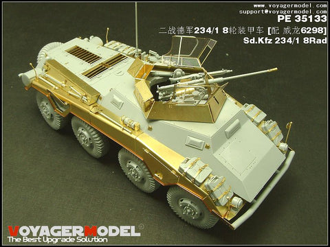 Voyager Model PE35133 1/35 Sd.Kfz. 234/1 8-Rad (Dragon 6298)