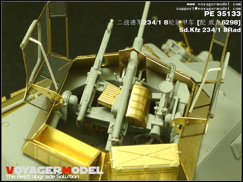 Voyager Model PE35133 1/35 Sd.Kfz. 234/1 8-Rad (Dragon 6298)