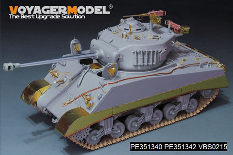 Voyager Model PE351340 1/35 WWII US M4A3 76(W) Medium Tank VVSS Basic Upgrade Set (for Dragon 6255/6325)