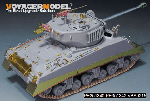 Voyager Model PE351340 1/35 WWII US M4A3 76(W) Medium Tank VVSS Basic Upgrade Set (for Dragon 6255/6325)