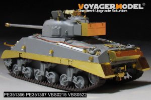 Voyager Model PE351367 1/35 WWII British Sherman VC Firefly Track Guards (for Dragon 6031, 6121, 6182, 6323, 9110)