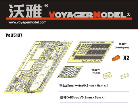 Voyager Model PE35137 1/35 Pz.Kpfw. KV-1 756(r) German Captured Vehicle (Trumpeter 00366)