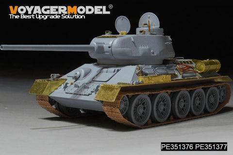 Voyager Model PE351376A 1/35 WWII Russian T-34/85 Mod. 1944 Basic Upgrade Set (for Dragon 6066/6203/6319/33)