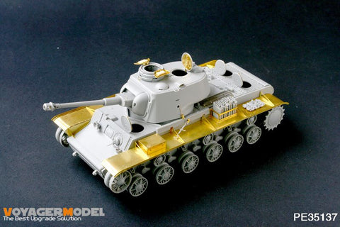 Voyager Model PE35137 1/35 Pz.Kpfw. KV-1 756(r) German Captured Vehicle (Trumpeter 00366)