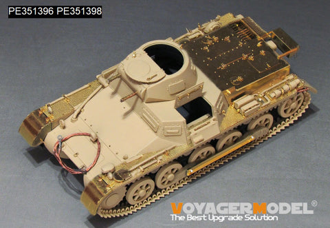 Voyager Model PE351398 1/35 WWII German Panzer I Ausf. B Fender Upgrade Set (for Academy 13556)