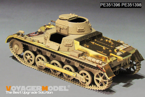 Voyager Model PE351398 1/35 WWII German Panzer I Ausf. B Fender Upgrade Set (for Academy 13556)