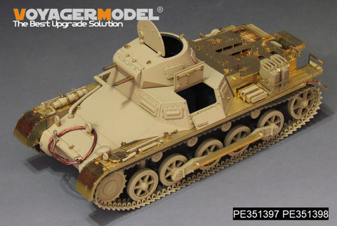Voyager Model PE351398 1/35 WWII German Panzer I Ausf. B Fender Upgrade Set (for Academy 13556)