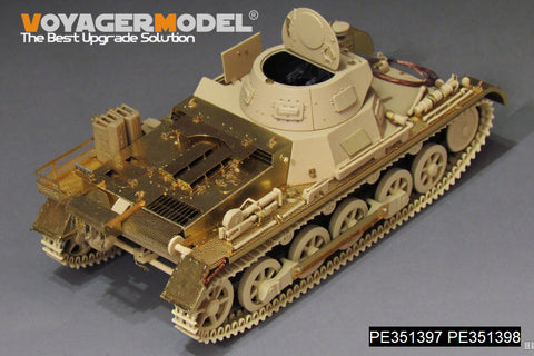 Voyager Model PE351398 1/35 WWII German Panzer I Ausf. B Fender Upgrade Set (for Academy 13556)