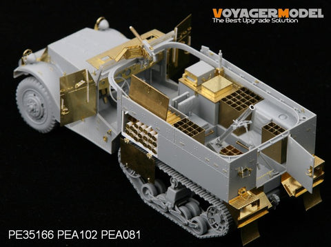 Voyager Model PE35166 1/35 WWII Italian M40 Self-Propelled Gun (Tamiya 35294)