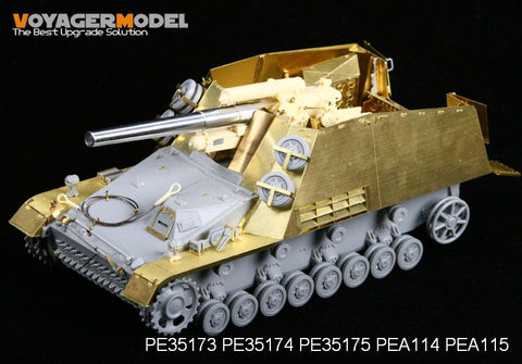 Voyager Model PE35174 1/35 WWII Hummel Early Production Basic Set (Dragon 6150/6204)