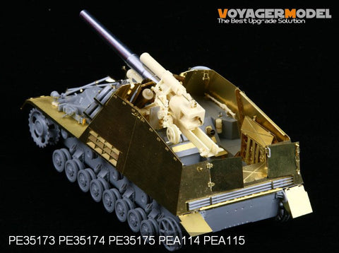 Voyager Model PE35175 1/35 WWII Hummel Early Version Armor Plates (Dragon 6150/6204)