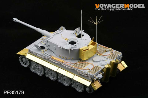 Voyager Model PE35179 1/35 WWII German Tiger I Late Production Photo-Etched Set (for Dragon 6253/6406)