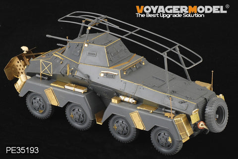 Voyager Model PE35193 1/35 WWII German Sd.Kfz.232 8-Rad Early Version (for Tamiya)