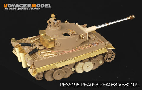 Voyager Model PE35196 1/35 WWII German Tiger I (Initial Production) - Afrika Korps Photo-Etched Set (for Tamiya 35227)