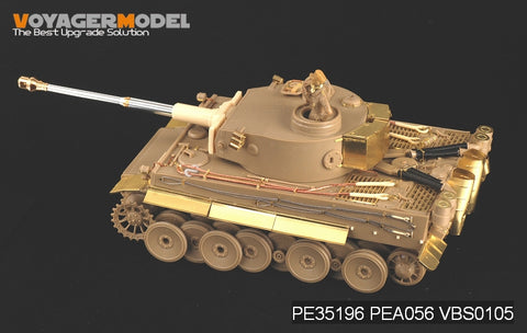 Voyager Model PE35196 1/35 WWII German Tiger I (Initial Production) - Afrika Korps Photo-Etched Set (for Tamiya 35227)
