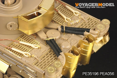 Voyager Model PE35196 1/35 WWII German Tiger I (Initial Production) - Afrika Korps Photo-Etched Set (for Tamiya 35227)