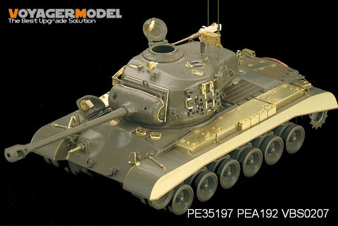 Voyager Model PE35197 1/35 WWII US Army M26 Pershing Tank Basic Set (Tamiya 35254)