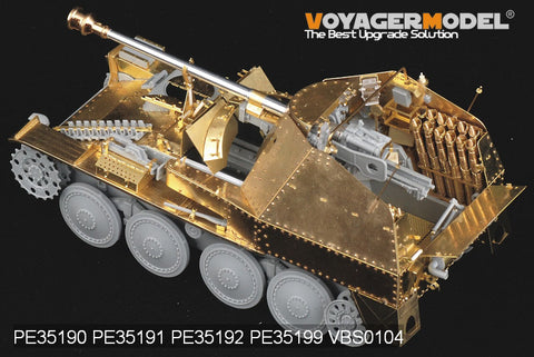 Voyager Model PE35199 1/35 WWII German Marder III Ausf. M – Very Early Production Upper Hull (Dragon 6464)