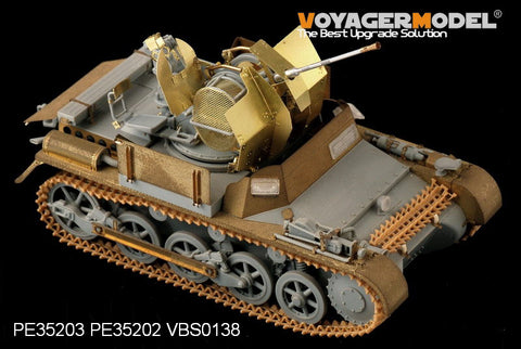 Voyager Model PE35203 1/35 Panzer I Self-Propelled Anti-Aircraft Gun Ausf. A (for Dragon 6220)