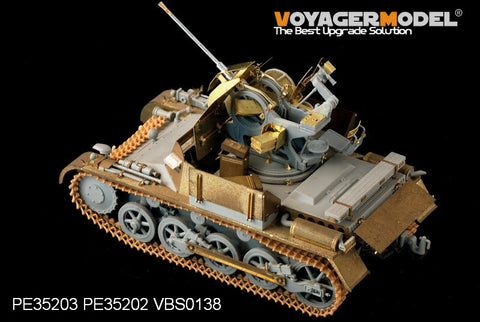 Voyager Model PE35203 1/35 Panzer I Self-Propelled Anti-Aircraft Gun Ausf. A (for Dragon 6220)