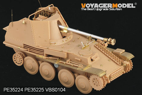 Voyager Model PE35225 1/35 WWII German Marder III M Fenders (Tamiya 35255)