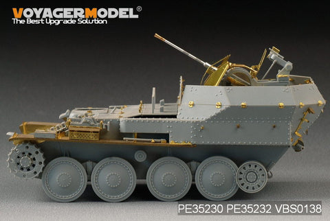 Voyager Model PE35230 1/35 WWII German 38(t) Anti-Aircraft Tank "Gepard" Basic Set (Dragon 6469)