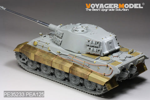 Voyager Model PE35233 1/35 WWII German King Tiger (Henschel Turret) Photo-Etched Set (for Dragon)