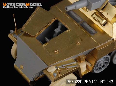 Voyager Model PE35239 1/35 WWII German Sd.Kfz.250/8 "Stummel" (Dragon 6425)