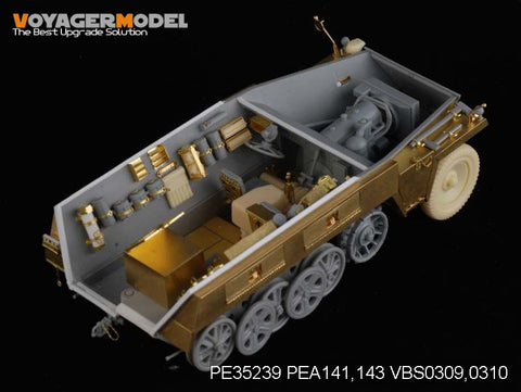Voyager Model PE35239 1/35 WWII German Sd.Kfz.250/8 "Stummel" (Dragon 6425)